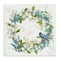 Stupell Industries Dogwood Wreath & Bluebirds Canvas Wall Art Design by Nan